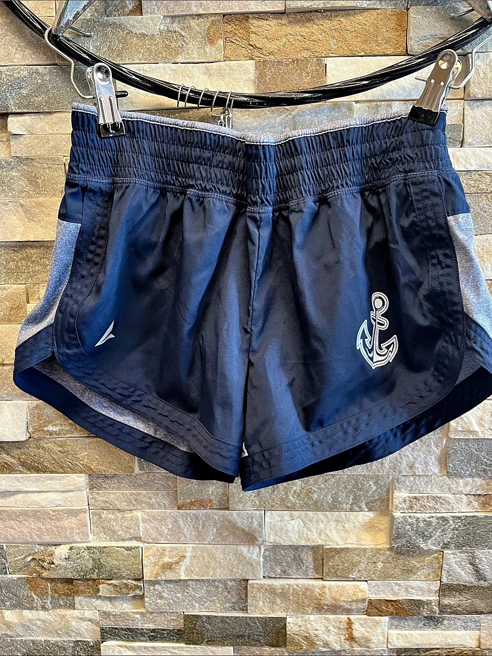 BSN SPORTS Athletic Shorts in Blue & Gray Size Small Like New